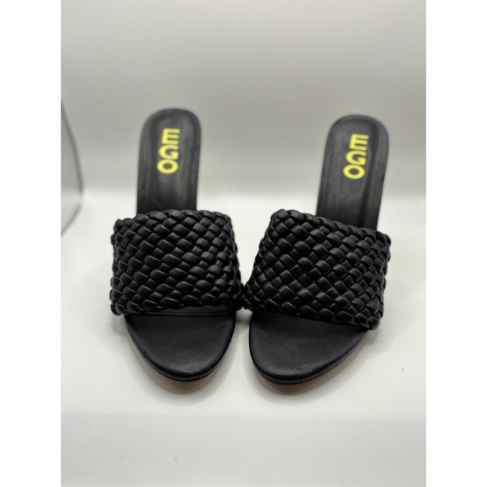 Four Inch Backless Heels